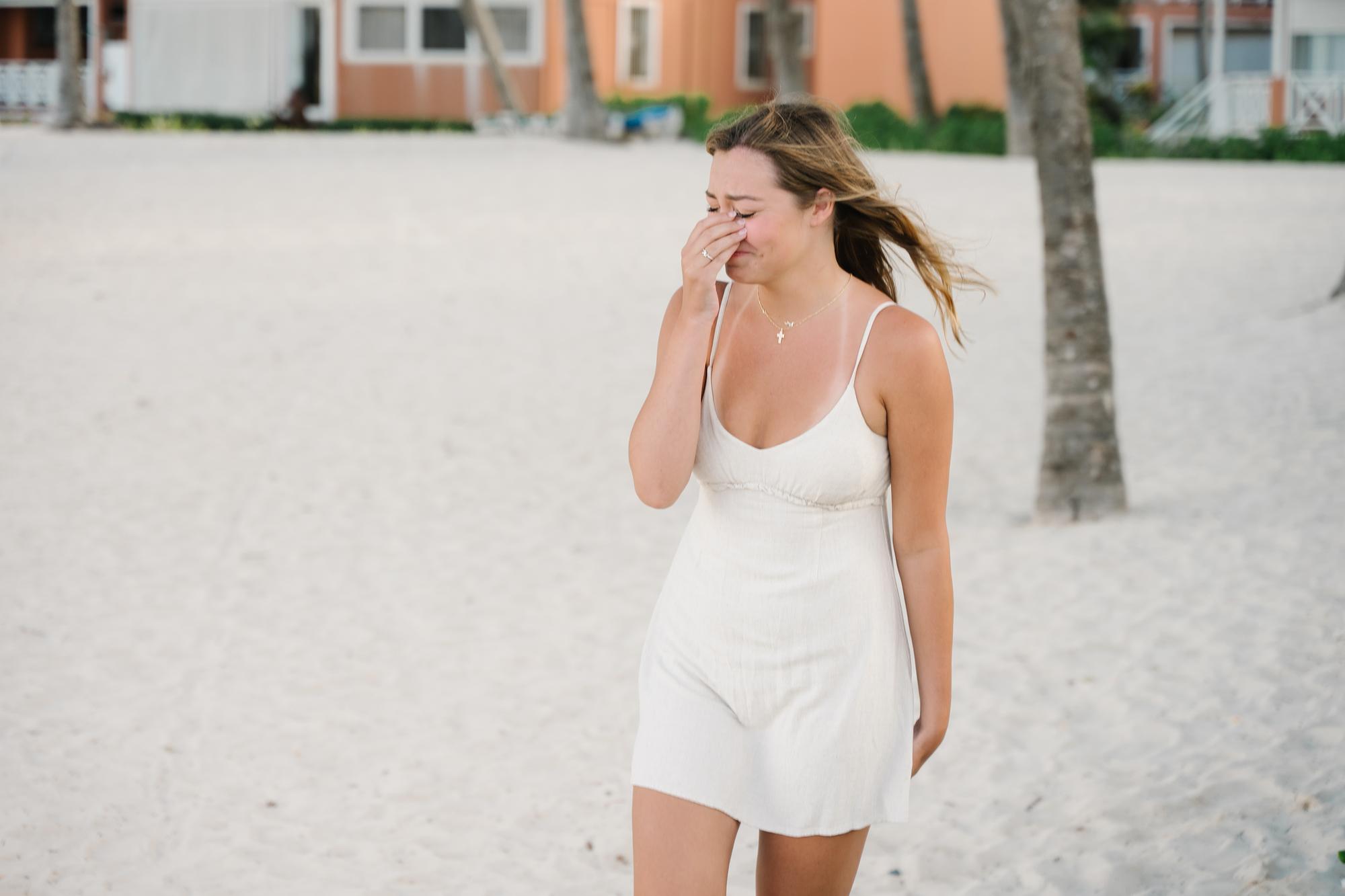 Cassidy's reaction says it all.