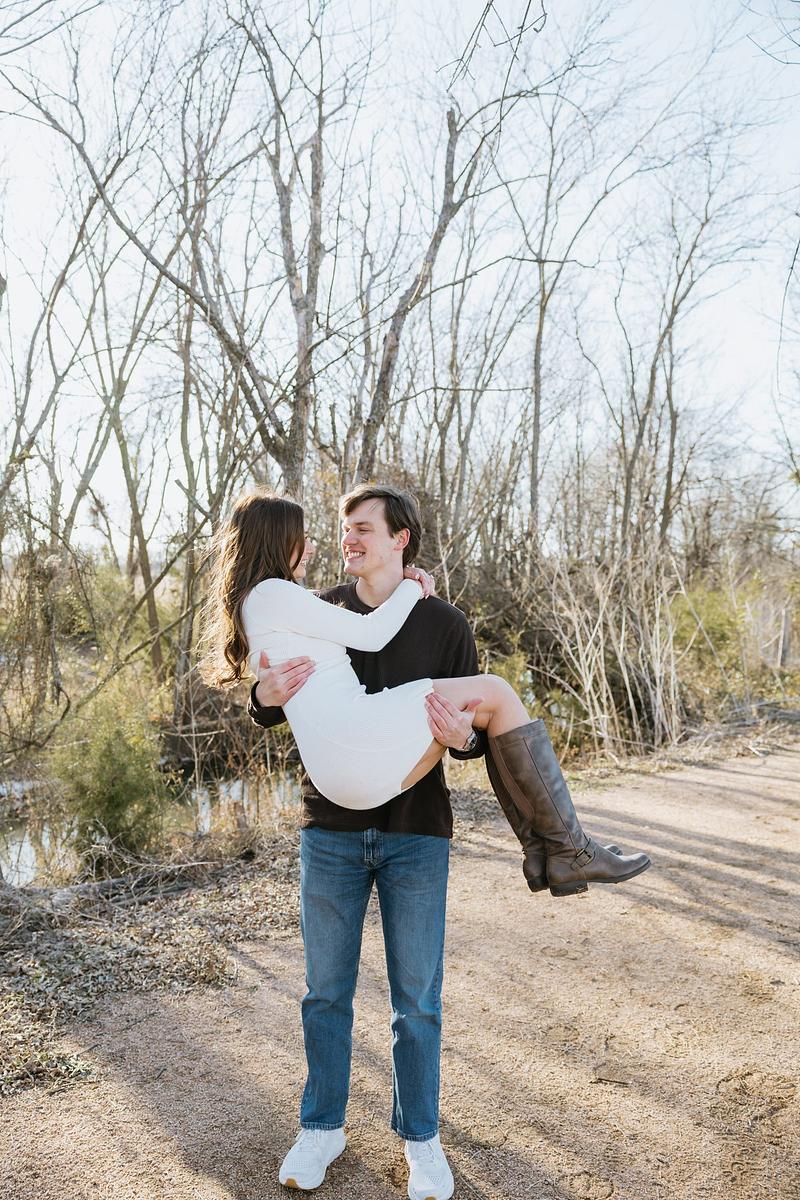 Cassidy and Jake photo shoot moment