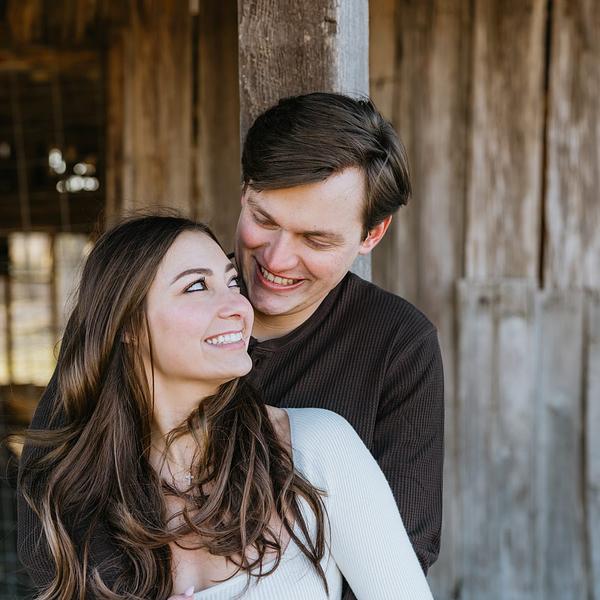 Cassidy and Jake photo shoot moment