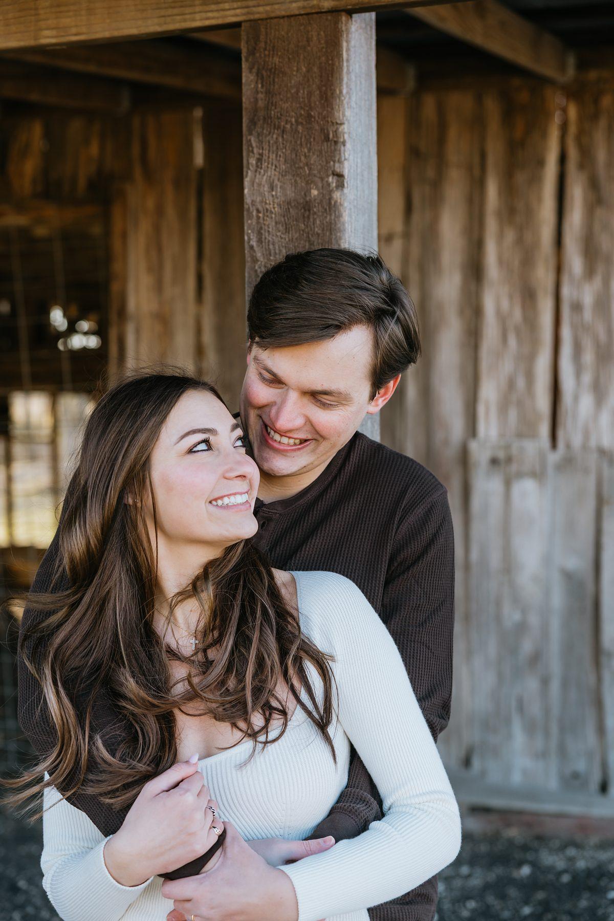 Cassidy and Jake photo shoot moment