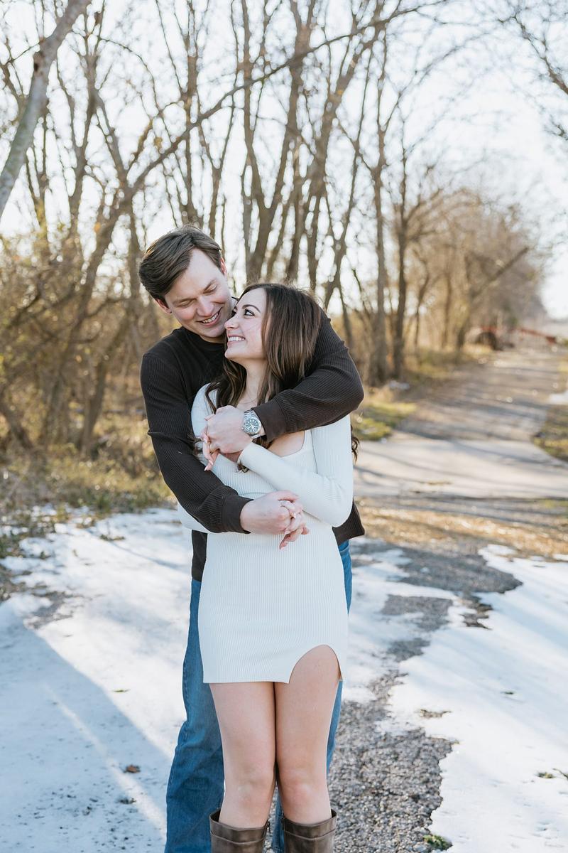 Cassidy and Jake photo shoot moment