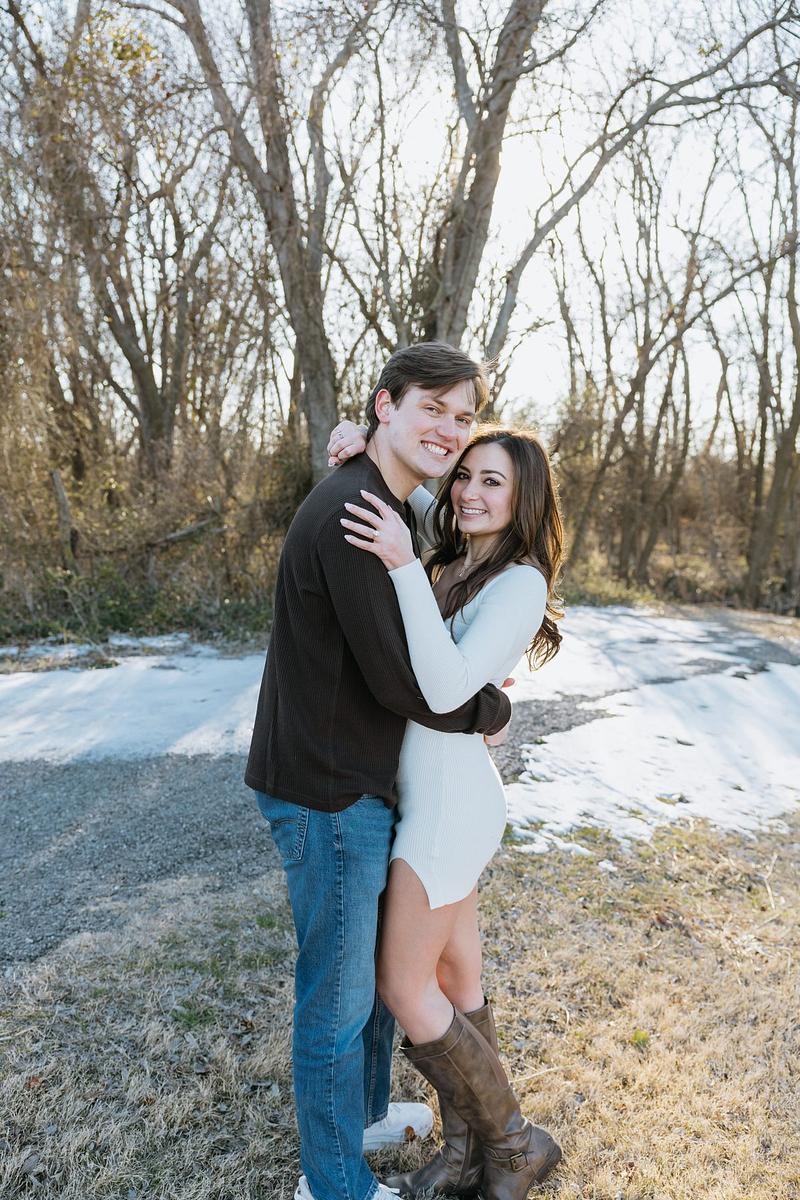 Cassidy and Jake photo shoot moment