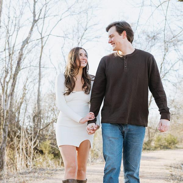 Cassidy and Jake photo shoot moment