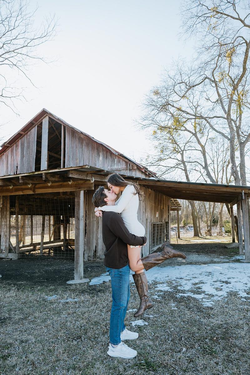Cassidy and Jake photo shoot moment