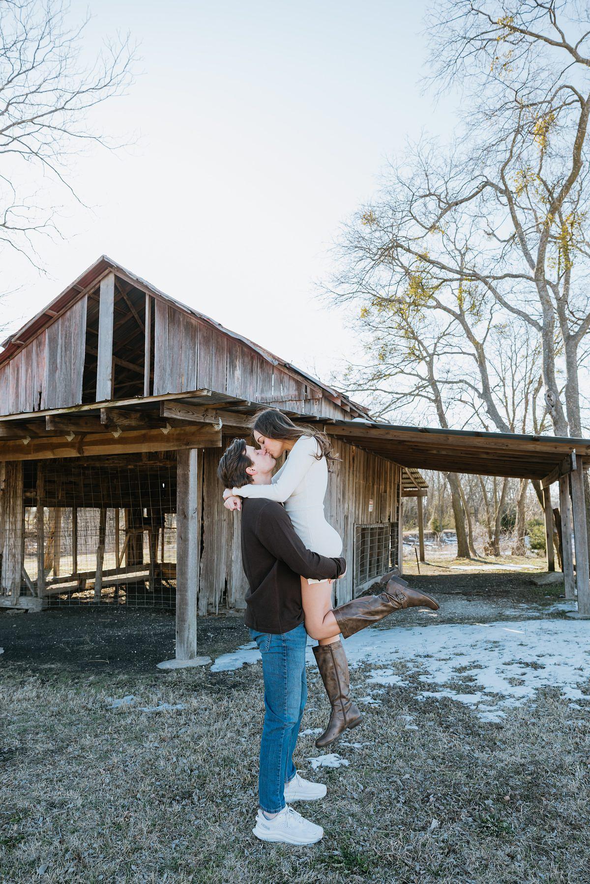 Cassidy and Jake photo shoot moment
