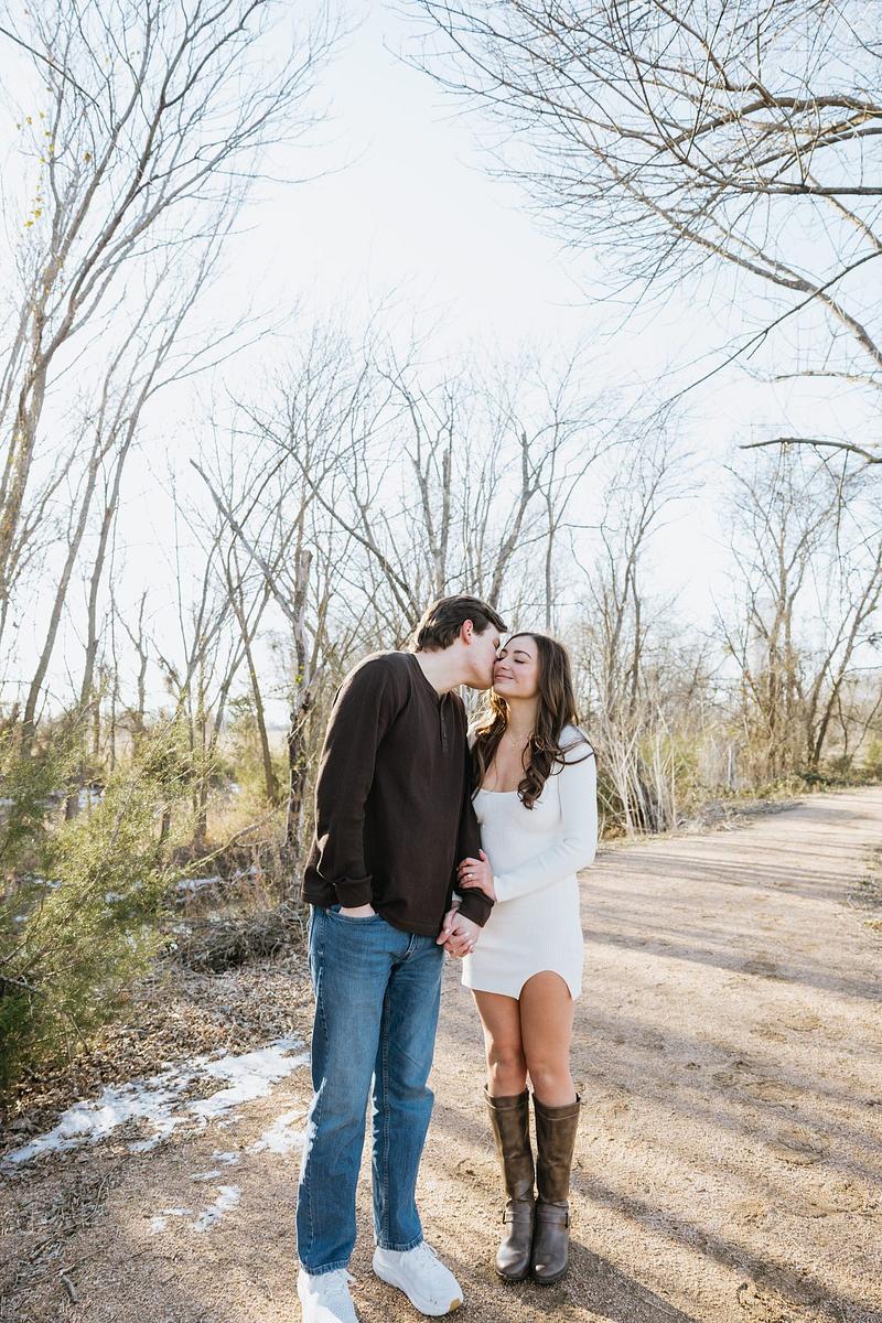 Cassidy and Jake photo shoot moment