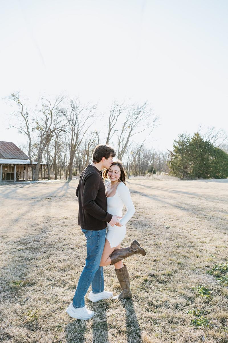 Cassidy and Jake photo shoot moment