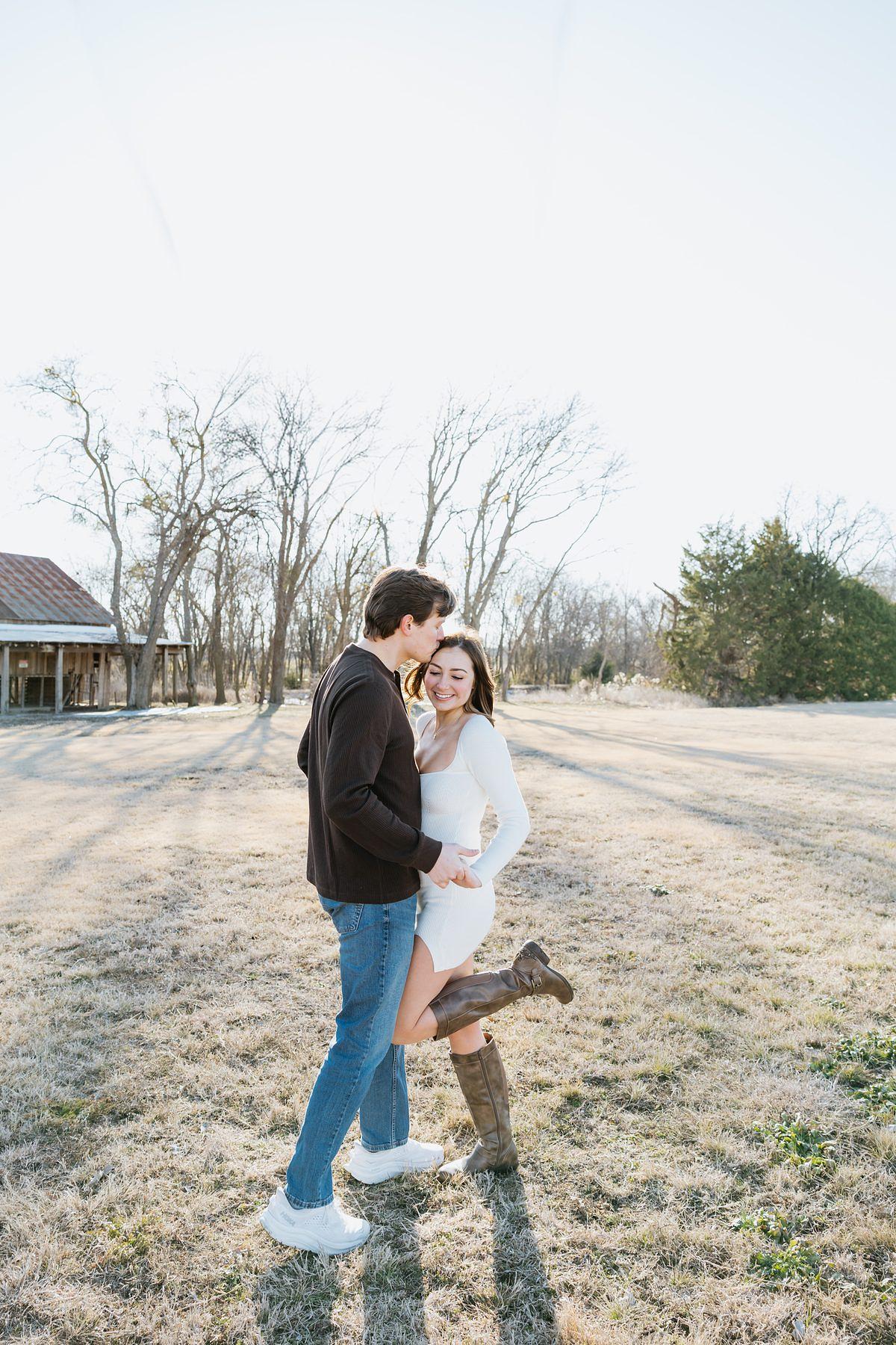 Cassidy and Jake photo shoot moment