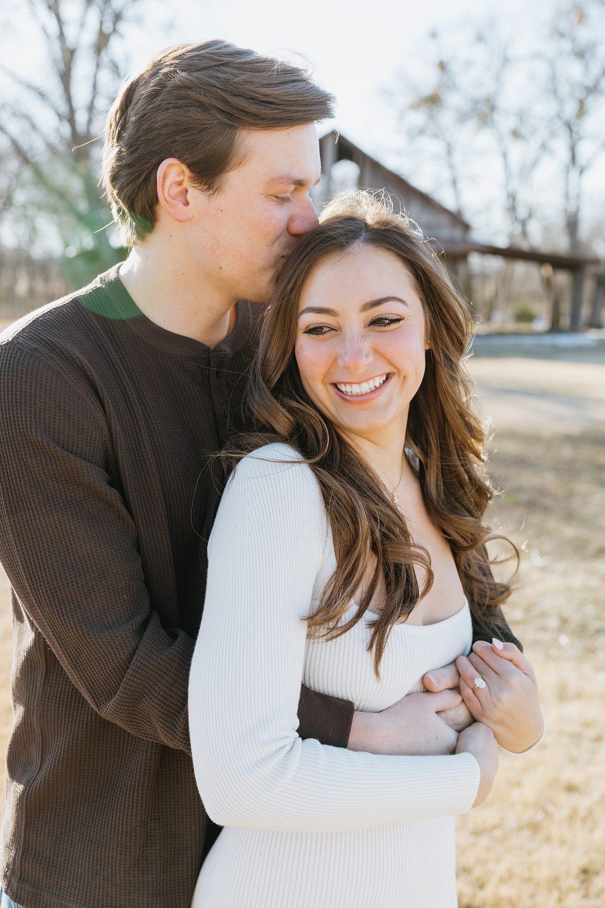 Cassidy and Jake photo shoot moment
