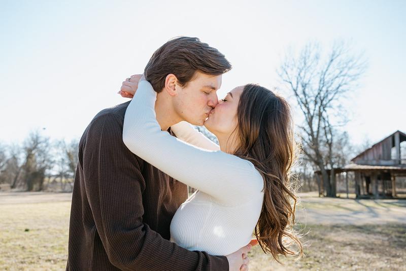 Cassidy and Jake photo shoot moment