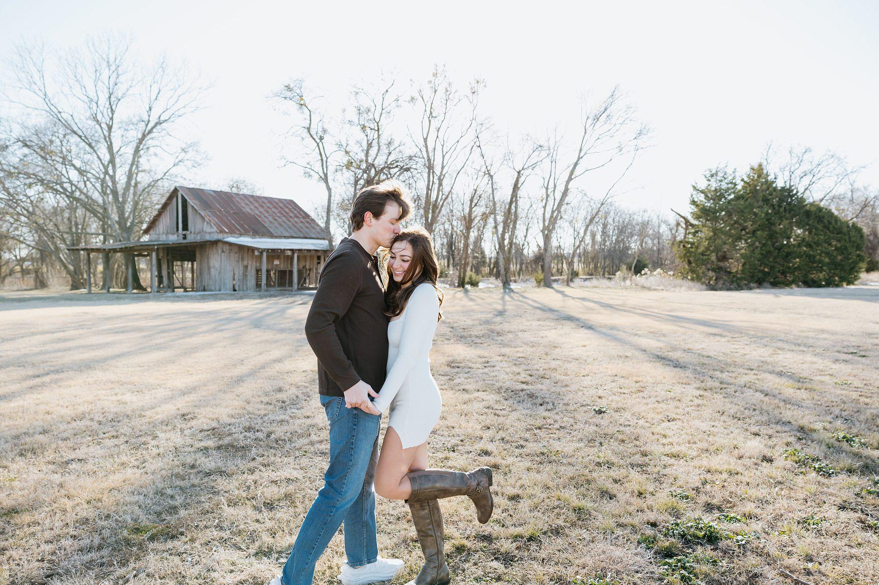 Cassidy and Jake photo shoot moment