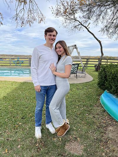 At Cassidy's Grandmom's for Thanksgiving