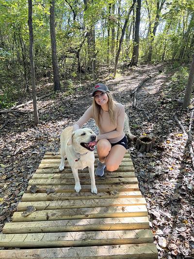 Hiking with Duke