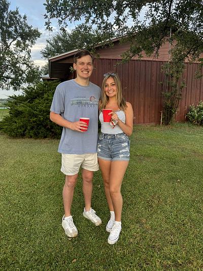 4th of July at Cassidy's Grandmom's House with Her Family